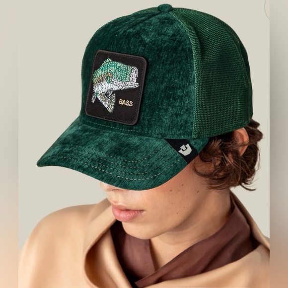 Goorin Bros. Other - Goorin Bros Iced Bass Animal Farm Trucker Hat Green Brand New With Tags